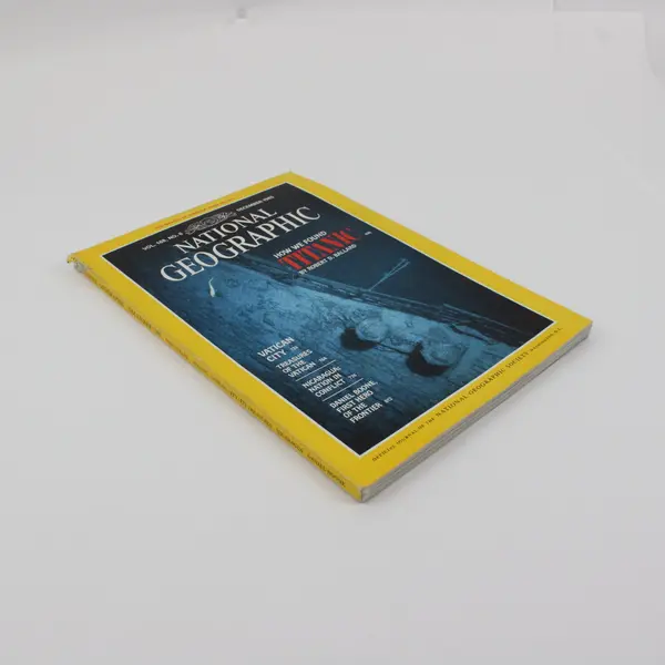 National Geographic Magazine December 1985 Featuring How We Found Titanic 