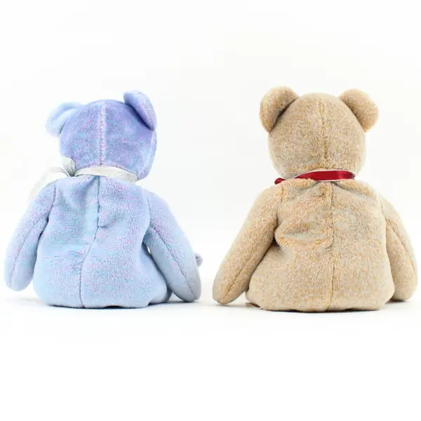 Ty Beanie Babies Lot of 2 1999 Signature Bear & Clubby II Bears