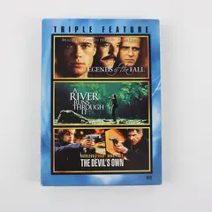Triple Feature DVD Set: Legends of the Fall, River Runs Through It, Devil's Own 