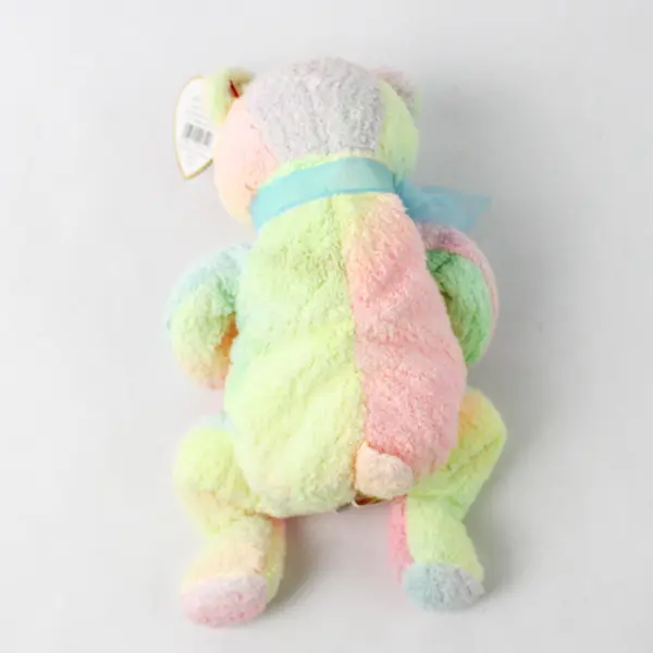 Ty Beanie Babies Mellow 2000 Pastel Tie-Dye Bear With Tag Plush Toy