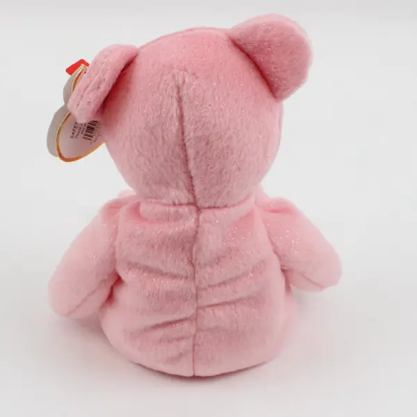 Ty Beanie Babies Mum 2001 Pastel Pink Bear With Tag Plush Toy