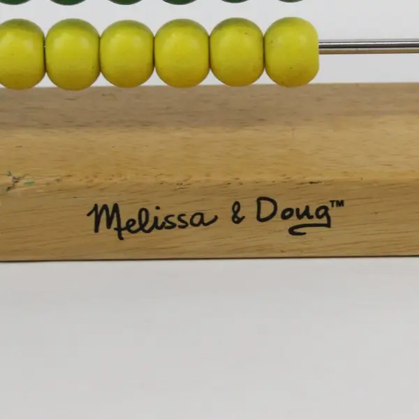 Melissa & Doug Abacus Classic Wooden Educational Counting Toy With 100 Beads