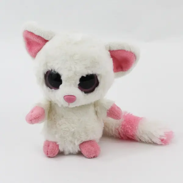 Aurora YooHoo and Friends White and Pink Lemur Stuffed Plush Toy
