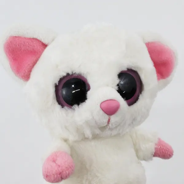 Aurora YooHoo and Friends White and Pink Lemur Stuffed Plush Toy
