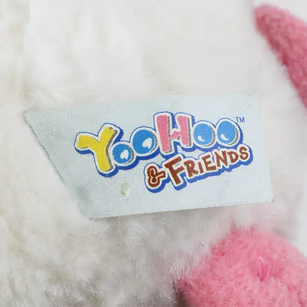 Aurora YooHoo and Friends White and Pink Lemur Stuffed Plush Toy