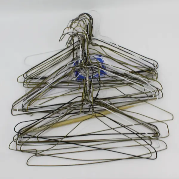 Lot of 38 Mixed Wire Clothes Hangers Closet Wardrobe Organization