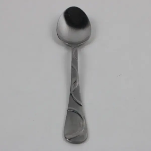 Pfaltzgraff Garland Frost Pattern Teaspoon 6.25" Long Good