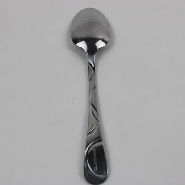 Pfaltzgraff Garland Frost Pattern Teaspoon 6.25" Long Good