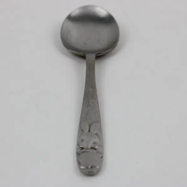 Single Vintage Peter Rabbit Youth Spoon Stainless Steel Japan