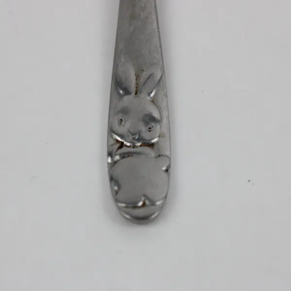 Single Vintage Peter Rabbit Youth Spoon Stainless Steel Japan