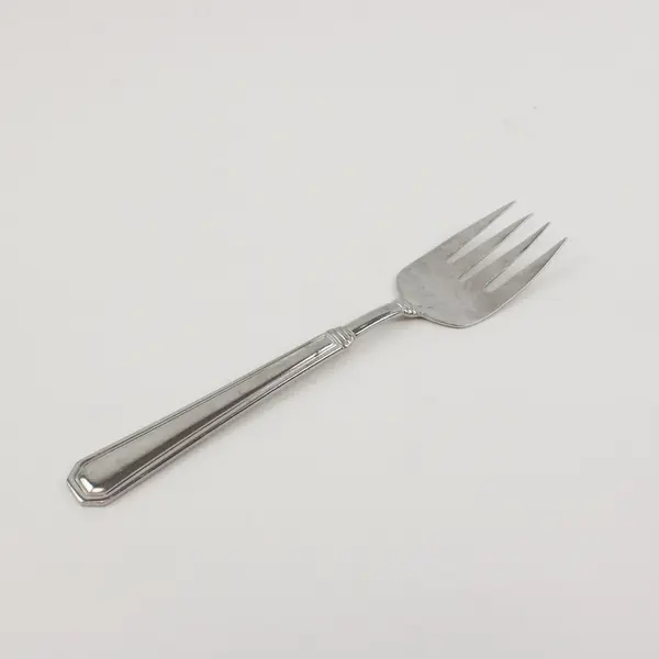 Pfaltzgraff Providence Stainless Steel Solid Cold Meat Serving Fork