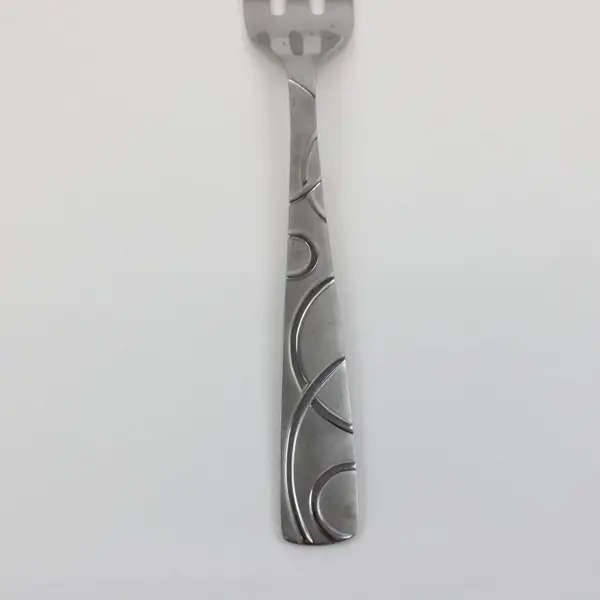 Cambridge Conquest Stainless Steel Medium Solid Cold Meat Serving Fork
