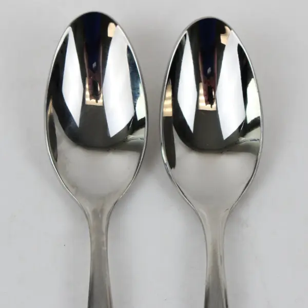 Set of 2 Oneida Aurora Stainless Steel Teaspoons Flatware Replacement