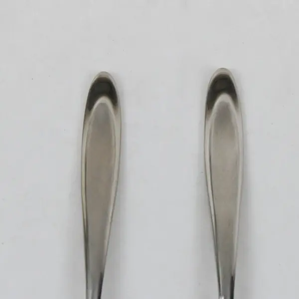 Set of 2 Oneida Aurora Stainless Steel Teaspoons Flatware Replacement