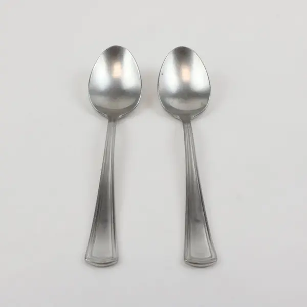 Reed & Barton Walden Stainless Steel Place/Oval Soup Spoons Set of 2