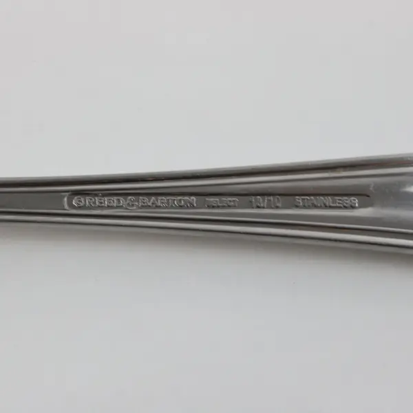 Reed & Barton Walden Stainless Steel Place/Oval Soup Spoons Set of 2