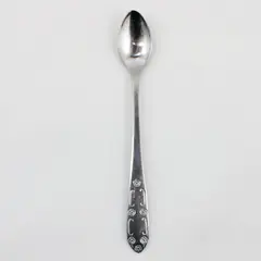 Infant Sanitoy Stainless Steel Feeding Spoon 5.75" Long Engraved Rare Item