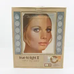 Vintage Clairol True-To-Light II Make Up Mirror Vanity Bedroom Beauty