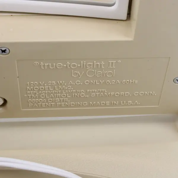 Vintage Clairol True-To-Light II Make Up Mirror Vanity Bedroom Beauty
