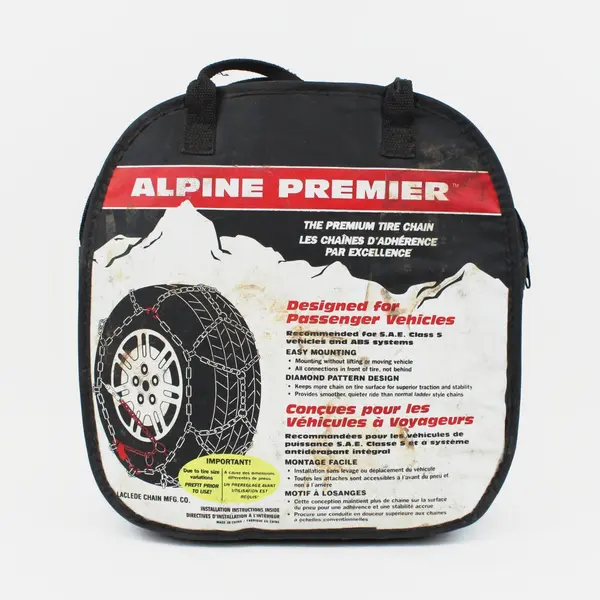 Alpine Premiere Tire Chains Model 1540 Used