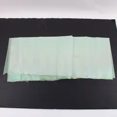 White Iridescent Sheer Organza Fabric Pearlized Metallic Shimmer