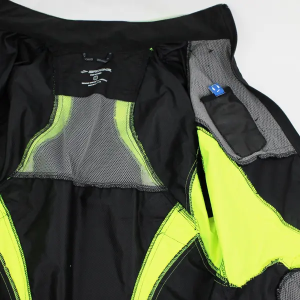 Brooks Women's Medium Black Neon Yellow Running Activewear Jacket