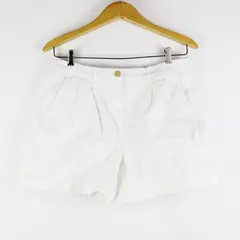 J.Crew Women's White High-Waisted Shorts Size 8