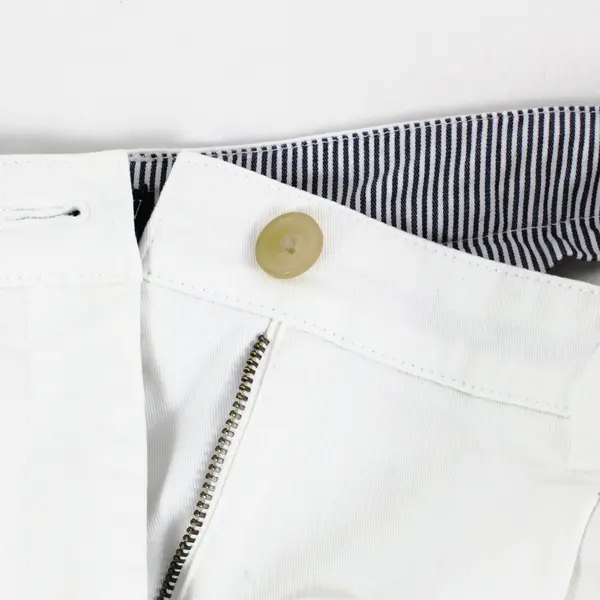 J.Crew Women's White High-Waisted Shorts Size 8