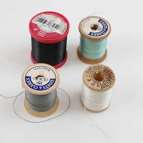 Lot of 8 Coats & Clark Sulky Assorted Sewing Thread Spools Quilting Crafts