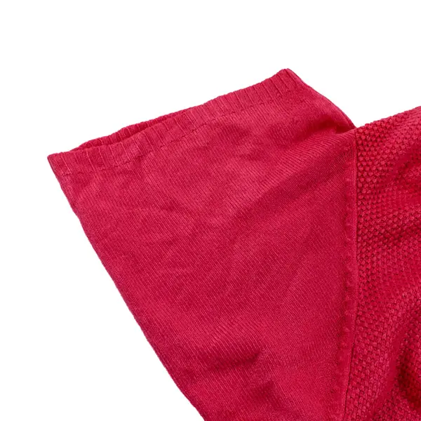 Koret 1850741 Women's XL Pink Short Sleeve Mock Neck Sweater Back Zip