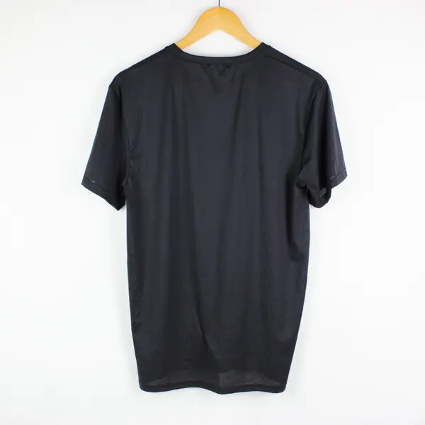 Hanes X-Temp Men's Activewear Shirt Medium Black Mesh