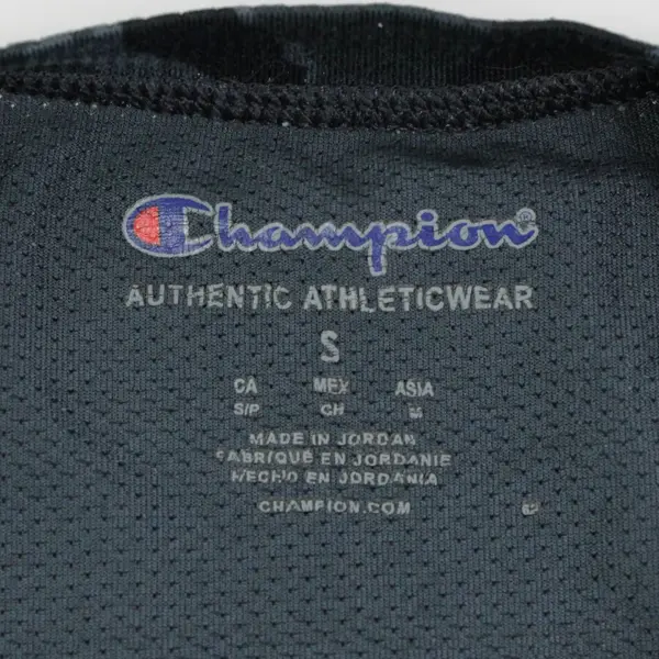 Champion Men's Small Gray Camo Mesh Athletic T-Shirt