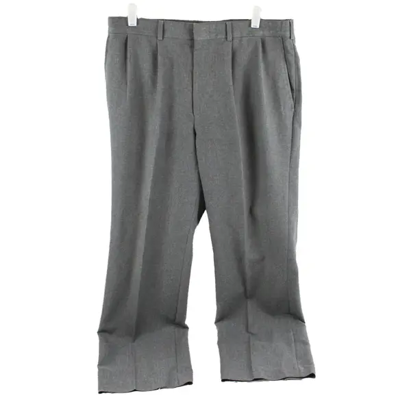 Men's Gray Dress Pants 33x29 Work Business Formal Wear