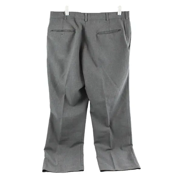 Men's Gray Dress Pants 33x29 Work Business Formal Wear