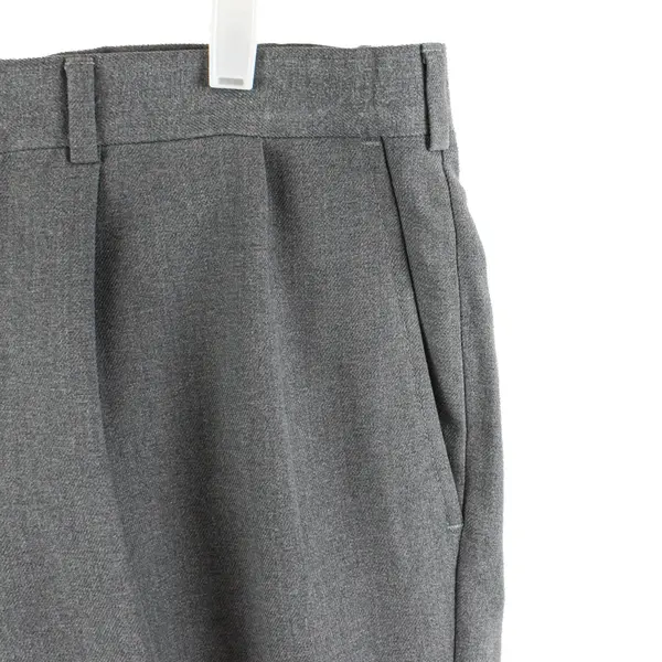 Men's Gray Dress Pants 33x29 Work Business Formal Wear