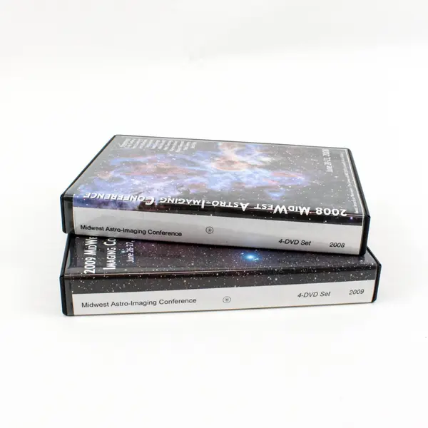 Lot of 2 Midwest Astro Imaging Conference DVD Sets 2008 2009