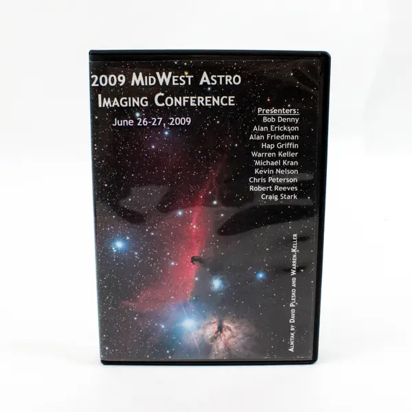 Lot of 2 Midwest Astro Imaging Conference DVD Sets 2008 2009