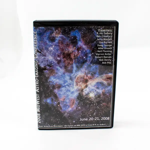 Lot of 2 Midwest Astro Imaging Conference DVD Sets 2008 2009