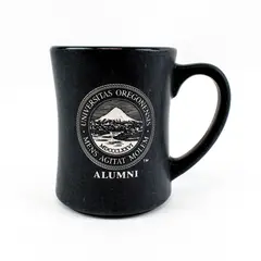 RFSJ Inc University of Oregon Black Motto Coffee Mug Alumni