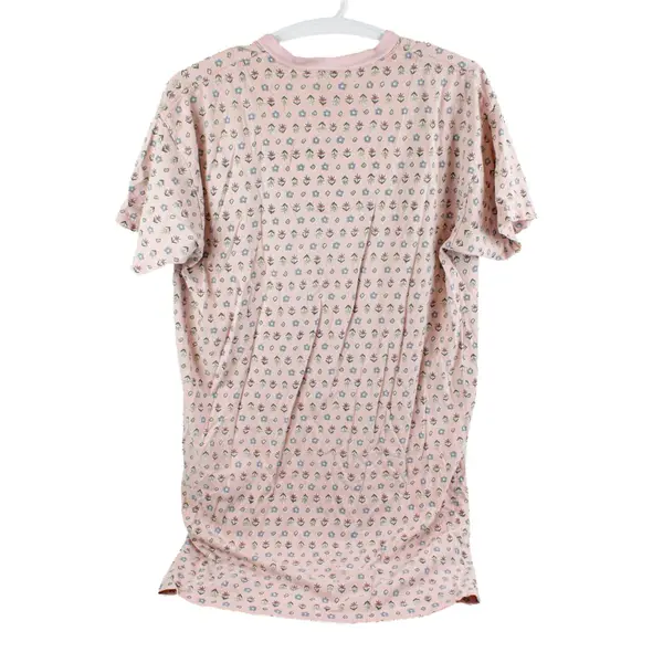 Nordstrom Floral Pink Cotton Nightgown One Size Lingerie Sleepwear