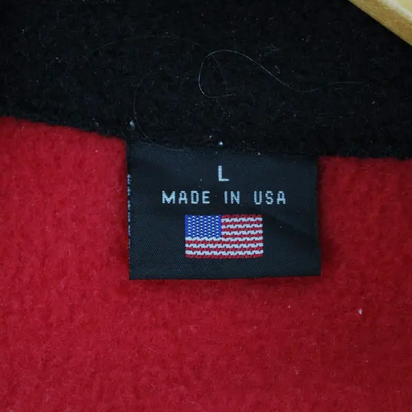 Team USA Olympic Women's Red Fleece Full Zip Vest Size L