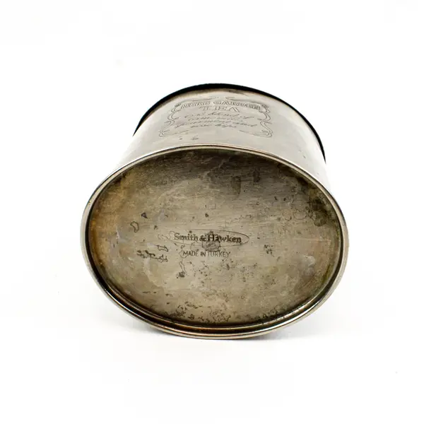 Smith & Hawken Herb Garden Tea Tin With Lid Made in Turkey