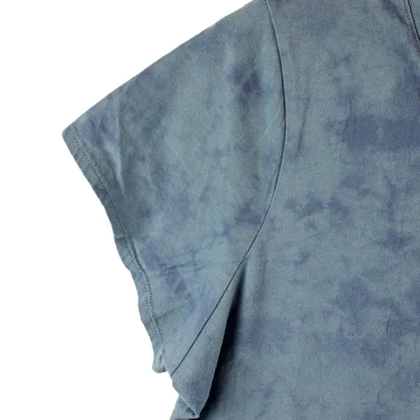 Old Navy EveryWear Women's XL Blue Tie Dye V-Neck T-Shirt