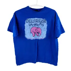 M&O Gold Delirium Tremens Blue Graphic T-Shirt Men's XL