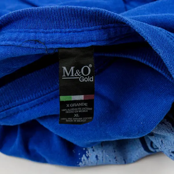 M&O Gold Delirium Tremens Blue Graphic T-Shirt Men's XL