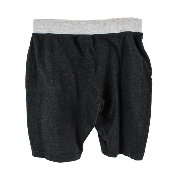 Free Spirit Women's Dark Grey Drawstring Shorts Light Grey Trim Medium