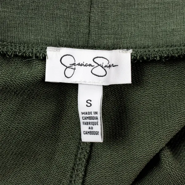 Jessica Simpson Women's Green Elastic Waist Pants Size Small