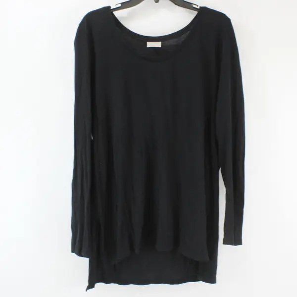 Abound Women's Long Sleeve Shirt Black Size Large
