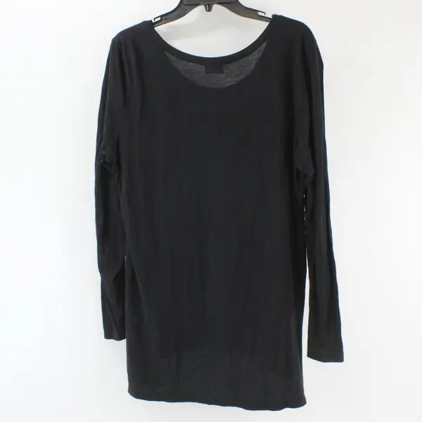 Abound Women's Long Sleeve Shirt Black Size Large