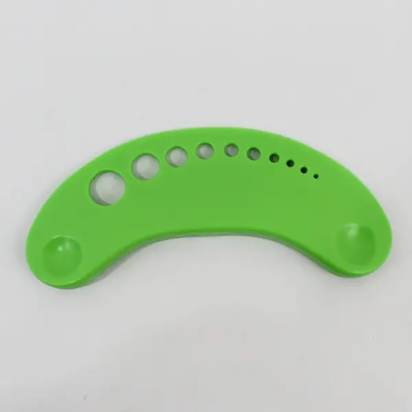 HIC Kitchen Herb Prepper Herb Stripper Tool Bright Green Multiple Holes
